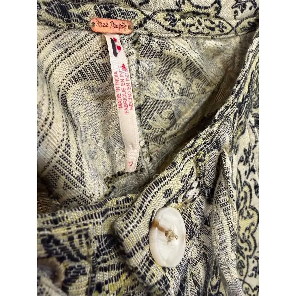 Free People Dahlia Wide-Leg Pants Size 12
